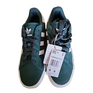 Adidas Campus Vulc Green White Shoes JI1913 Men's 8 Womens 9